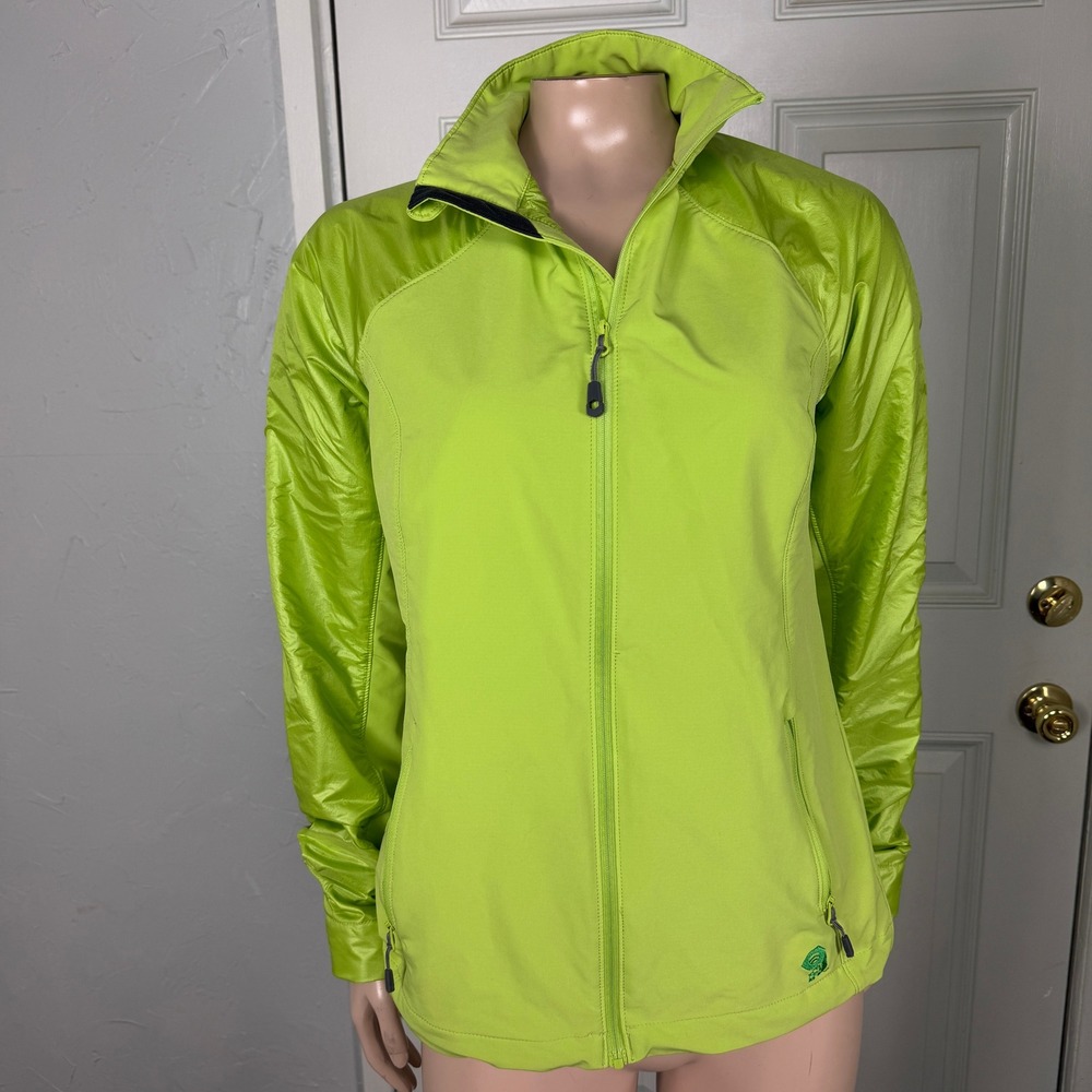 Mountain Hardwear Womens Jacket Lightweight Medium Windbreaker Hiking T3-4